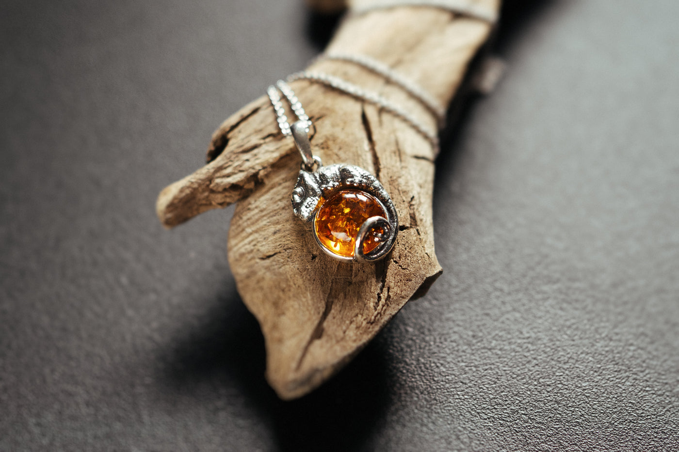 Chameleon pendant