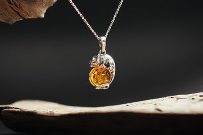 Chameleon pendant