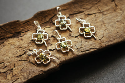 Lucky clover pendant.