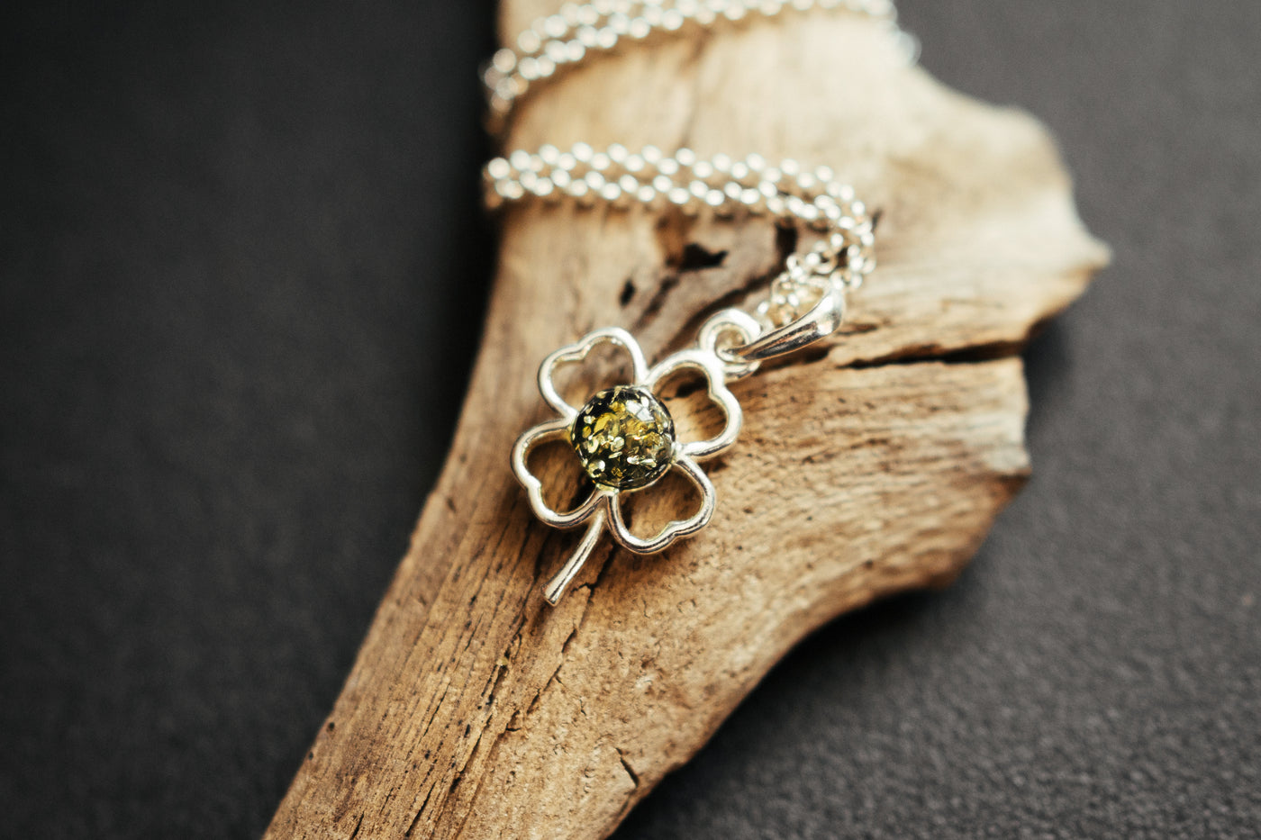 Lucky clover pendant.